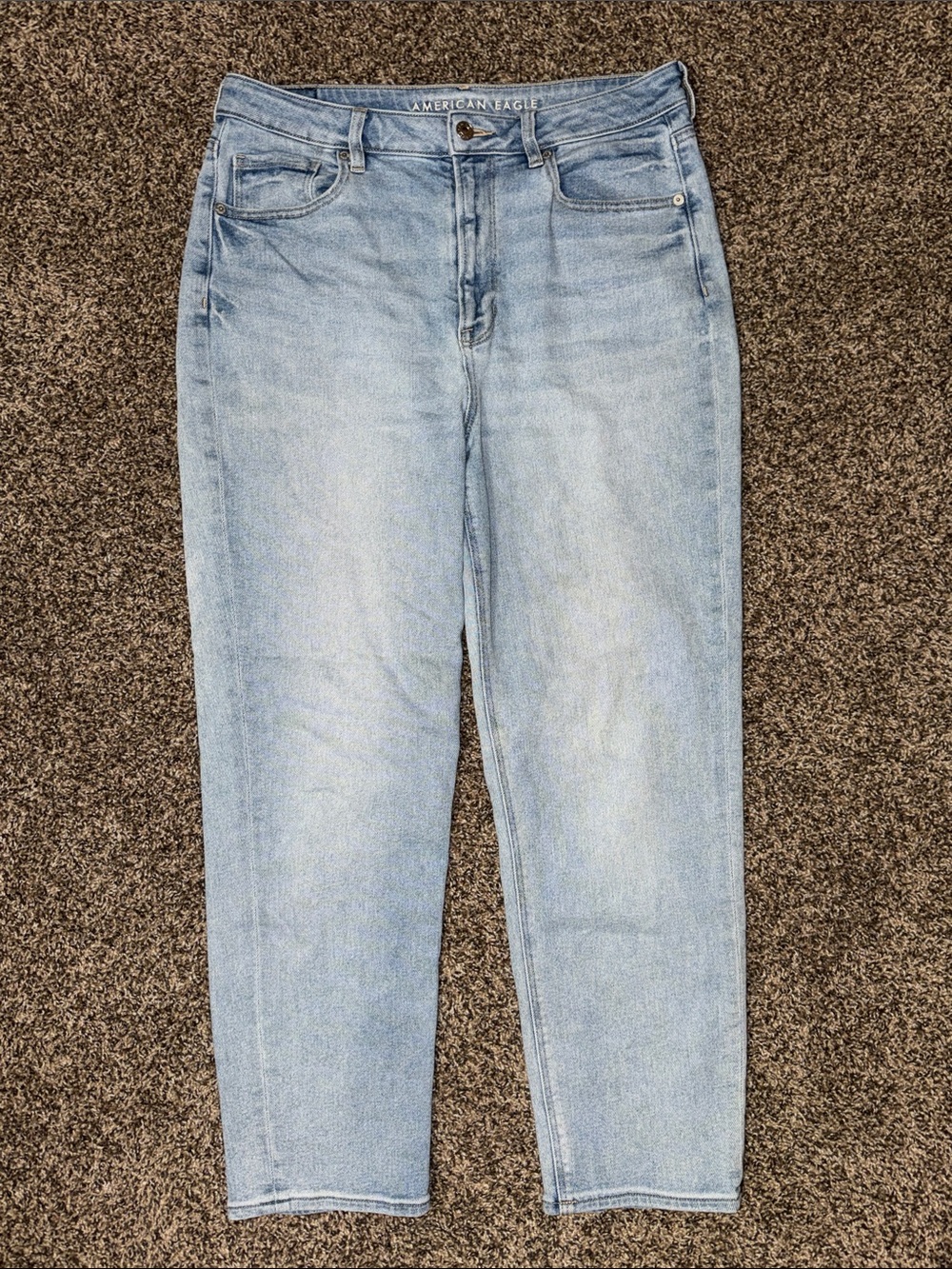 American Eagle Mom Straight Jean size 12 Regular - Picture 4 of 11
